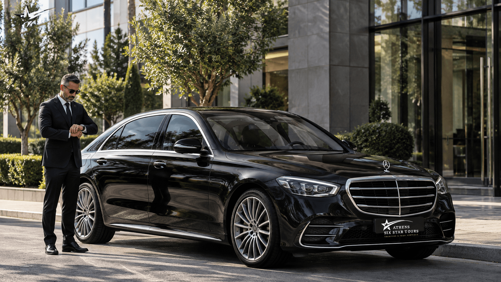 Mercedes chauffeur vehicle